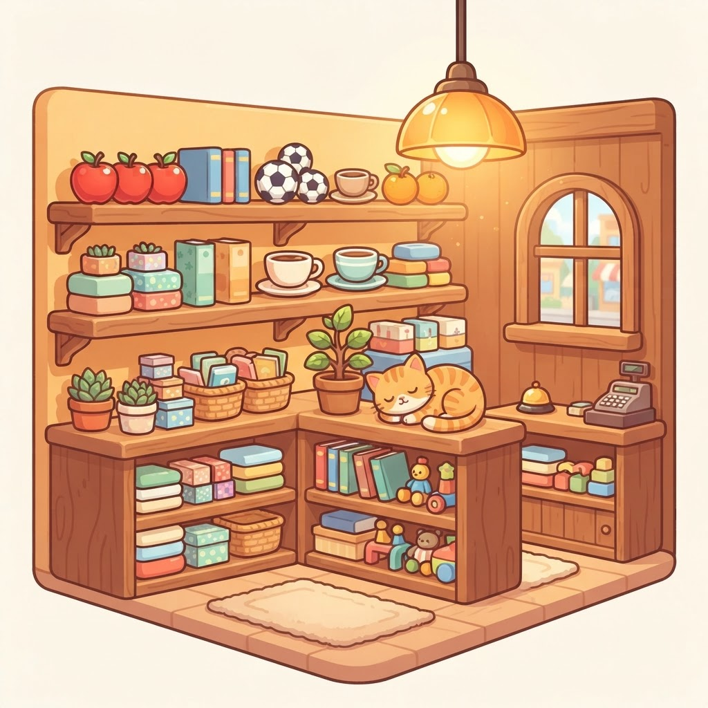 Tidy Shop adventure cover